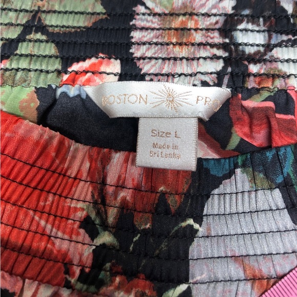 🍁🍃BOSTON PROPER large lounge joggers pants NWOT 🍁flowy wide leg elastic band - Picture 7 of 7